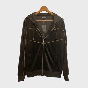 INC International Concepts INC Men’s Skip Hoodie Black (M)